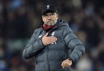 Klopp aventaja en su duelo particular a Guardiola: de los 18 partidos entre ambos, 8 los ha ganado el alemán, 6 el catalán y 4 acabaron en empate.