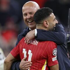 Liverpool coach Arne Slot mocks Manchester City relegation in Mohamed Salah last game response