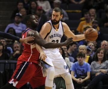 Marc Gasol y DeJuan Blair.