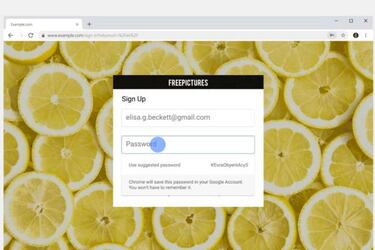 Google Chrome te ayudará a crear contraseñas más seguras