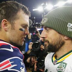 NFL quarterbacks Tom Brady and Aaron Rodgers will golf against Patrick Mahomes and Josh Allen.