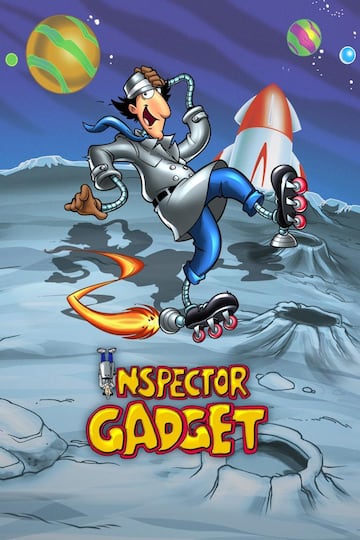 Cuenta las aventuras del Inspector Gadget, un inspector torpe y despistado que es en realidad un cyborg con artilugios (gadgets) biónicos implantados en su cuerpo.