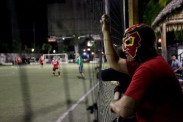 El partido de los enmascarados