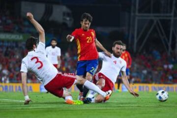 David Silva,  Kverkvelia y Kashia 