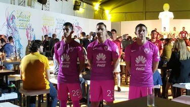América presentó sus uniformes para su Centenario