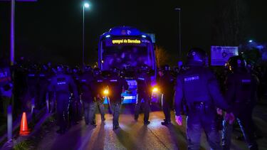 El Espanyol-Barça, entre medidas de seguridad nunca vistas