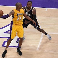 El último partido de Kobe Bryant en la NBA