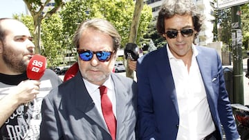 el padre de Morata y Juanma L&oacute;pez, agente del delantero.