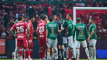 ¿Qué dijo el VAR sobre el penal no marcado para León contra Toluca?