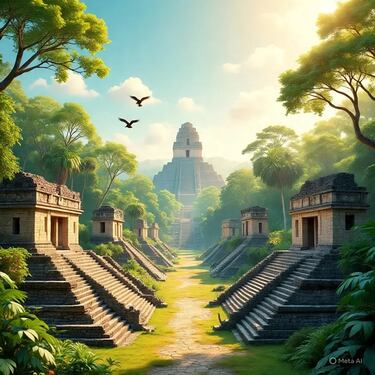 La Inteligencia artificial desvela cómo se vería Palenque si no hubiera sido colonizada por España: evolucionaría de forma diferente