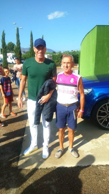 Zidane coincidió con Xabi Alonso y dijo que volverá a entrenar