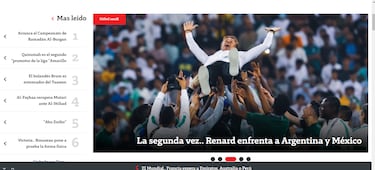 Así reaccionó la prensa argentina, polaca y saudita al grupo de México