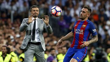 Alcácer era el 18º en minutos con Luis Enrique en el Barça