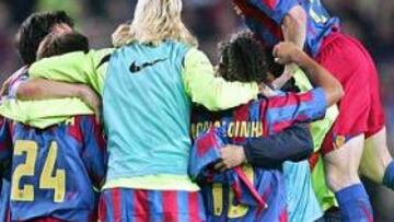 <B>EQUIPOS DE VERDAD.</B> Barcelona y Milan han dignificado con su juego la semifinal de la Liga de Campeones.