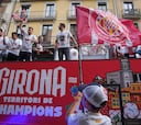 El Girona, a la conquista de Milán con 2.000 aficionados en San Siro