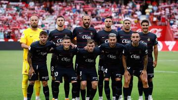 Alineación del RCD Mallorca en Granada