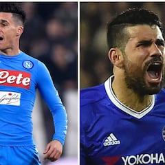Españoles por Europa: Diego Costa y Callejón se salen