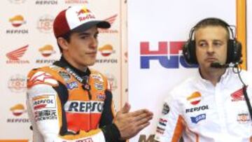 Marc Marquez se muestra satisfecho.