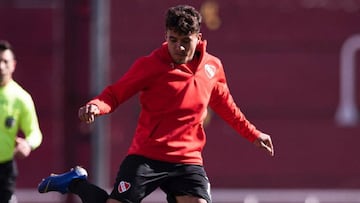 Andr&eacute;s Felipe Roa espera debutar en la pr&oacute;xima fecha con Independiente.