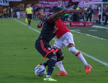 Hubo 28 mil aficionados para este clásico de rojos que se jugó en Bogotá despúes de seis años.