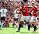 El United se estrena con una victoria sin lustre y sin De Gea