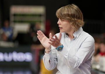 Cristina Cantero, entrenadora del Celta Zorka.