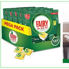 Limpia tu vajilla con las cápsulas Fairy Original Todo en 1, un éxito en Amazon con 8.000 valoraciones