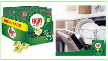 Limpia tu vajilla con las cápsulas Fairy Original Todo en 1, un éxito en Amazon con 8.000 valoraciones