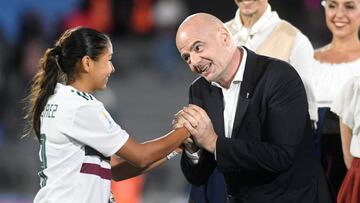 Nicole Pérez ganó el Balón de plata del Mundial sub-17 Femenil