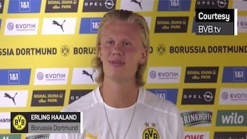 After rumors that Chelsea will pay big bucks for Erling Haaland, the 20-year old Norweigan hints that he has no plans to leave Germany any time soon.