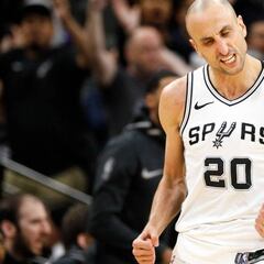 Manu Ginóbili, el corazón de los Spurs: 40 años y 15 en playoffs