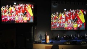 Presentaci&oacute;n de la candidatura de Madrid 2020 por parte de Alejandro Blanco.