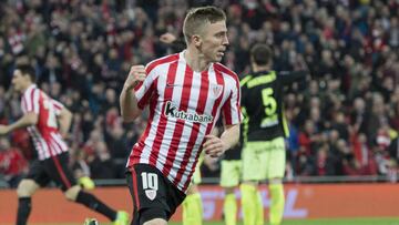 Muniain con el Athletic.