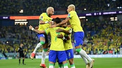 Who will Brazil play against in the World Cup 2022 quarter-finals?