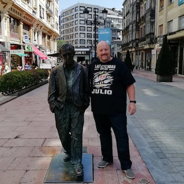 Javi Jiménez en Oviedo