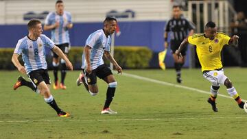 Colombia 0 - 0 Argentina en amistoso preolímpico: resultado, goles y resumen