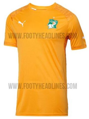 Camiseta de Costa de Marfil.