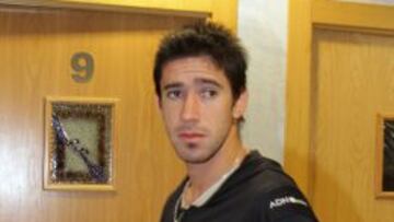 Pablo Pérez ayer en Málaga