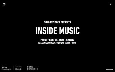 Google Inside Music: una experiencia musical inmersiva