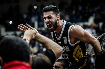 El jugador de Jordania Malek Kanaan.