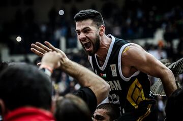 El jugador de Jordania Malek Kanaan. 