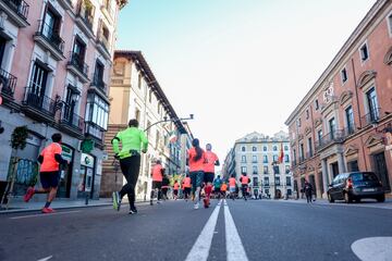 Varias personas participan en la XI Carrera Solidaria por la Salud Mental.