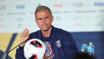 Luis Enrique: “Yo no hago nada, son los jugadores”