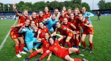 Spain's U-20 women's team have left their mark in Brittany