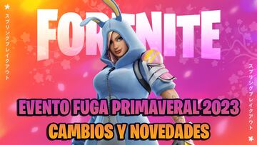 fortnite capitulo 4 temporada 2 mega evento fuga primaveral 2023