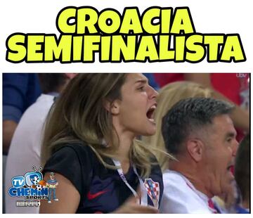 Los memes del triunfo de Croacia ante Rusia en el Mundial 2018