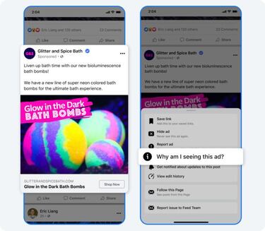 Facebook será más transparente sobre cómo elige los anuncios que ves