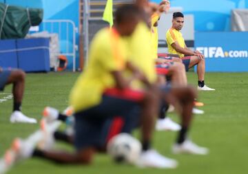 En este estadio estará jugando Colombia su primer partido en Rusia 2018 ante Japón, el equipo entrenó en la cancha.