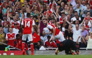 Arsenal 3 - Liverpool 4: the best images on the opening weekend