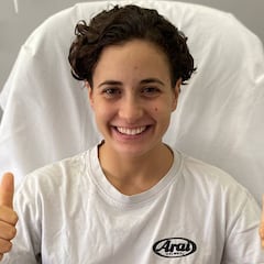 Ana Carrasco recibe el alta